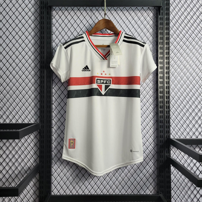 Camisa São Paulo Adidas I 2022-23 Torcedora Pro Feminina