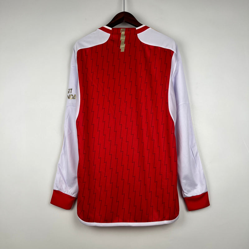 Camisa Arsenal I 23/24 (Manga Longa) - Masculina