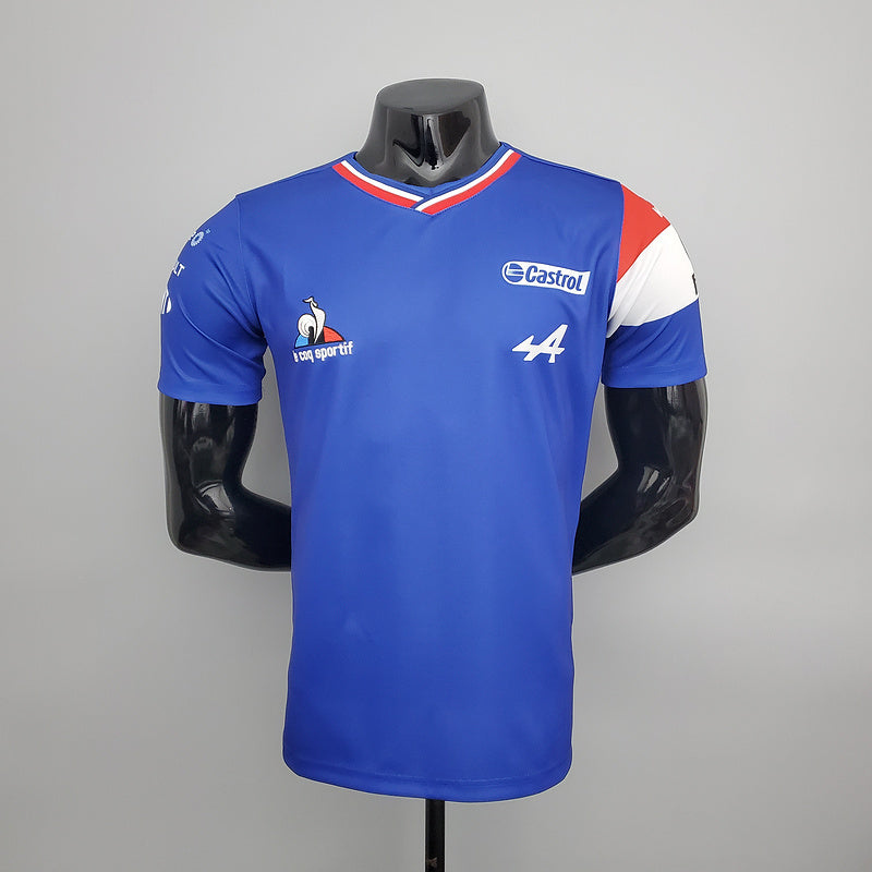 CAMISETA ALPINE TEAM - OCON - AZUL - FÓRMULA 1 - F1