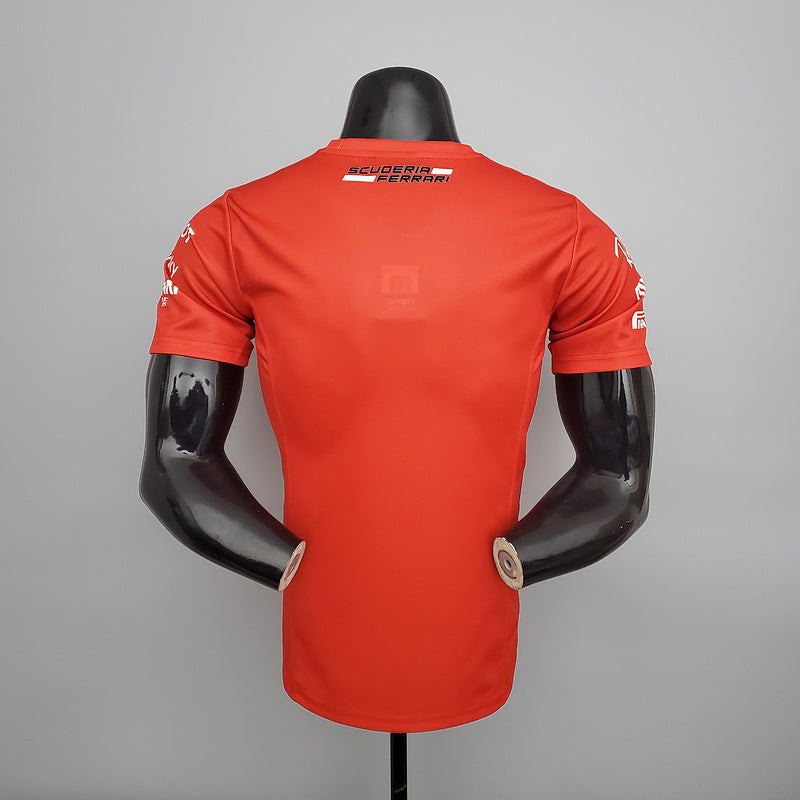 CAMISETA SCUDERIA FERRARI - VERMELHA - FÓRMULA 1 - F1