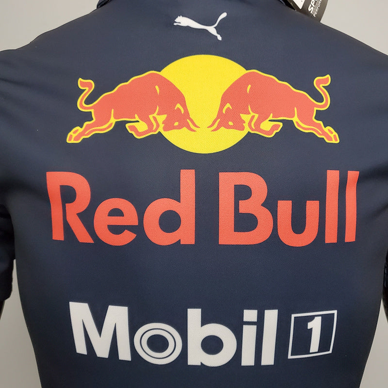 CAMISETA RED BULL RACING HONDA RBR - PÓLO - AZUL 2 - FÓRMULA 1 - F1