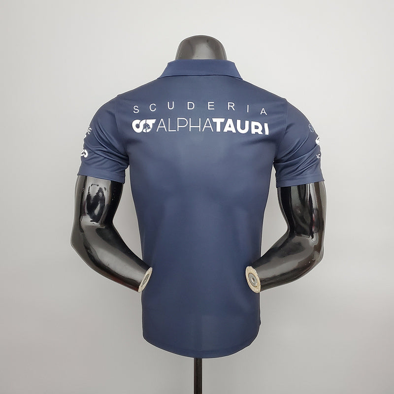 CAMISETA SCUDERIA ALPHATAURI HONDA - PÓLO - AZUL - FÓRMULA 1 - F1