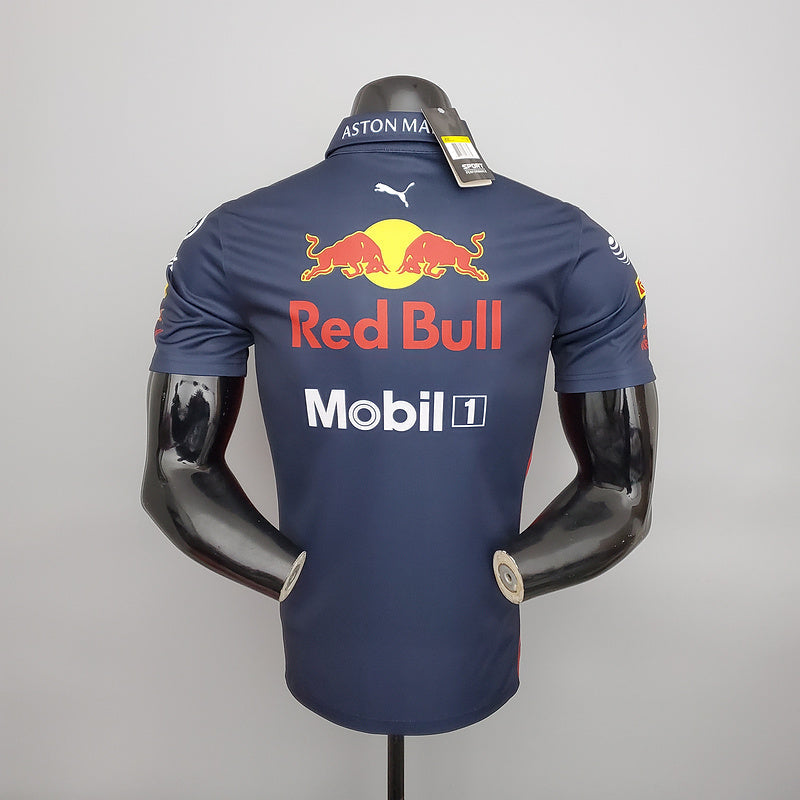 CAMISETA RED BULL RACING ASTON MARTIN - PÓLO - AZUL - FÓRMULA 1 - F1