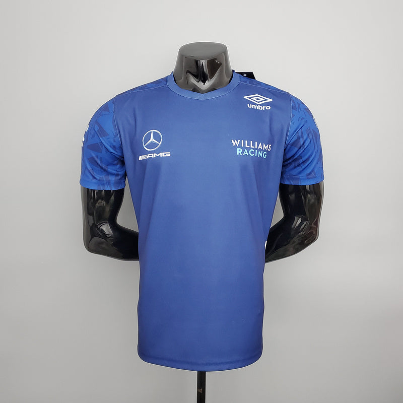 CAMISETA WILLIAMS RACING - AZUL - FÓRMULA 1 - F1