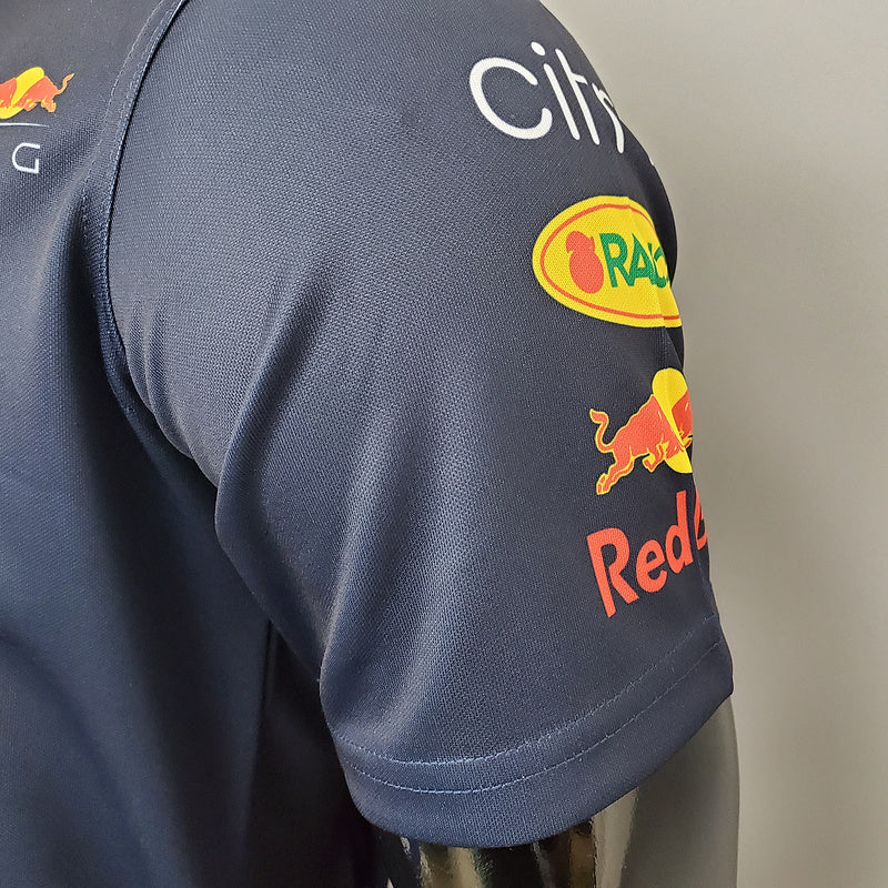 CAMISETA RED BULL RACING HONDA RBR - PÓLO - AZUL 2 - FÓRMULA 1 - F1