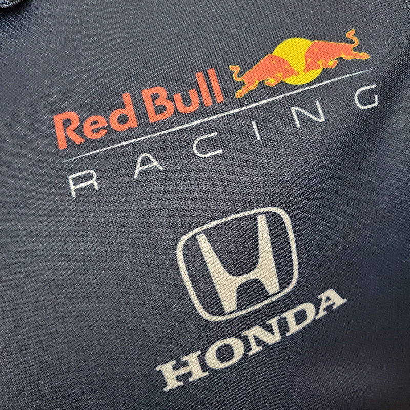 CAMISETA RED BULL RACING HONDA RBR - PÓLO - AZUL 2 - FÓRMULA 1 - F1