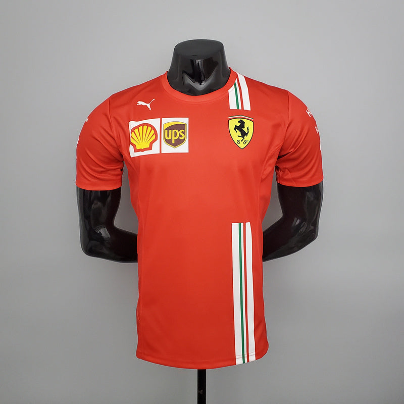 CAMISETA SCUDERIA FERRARI - VERMELHA - FÓRMULA 1 - F1