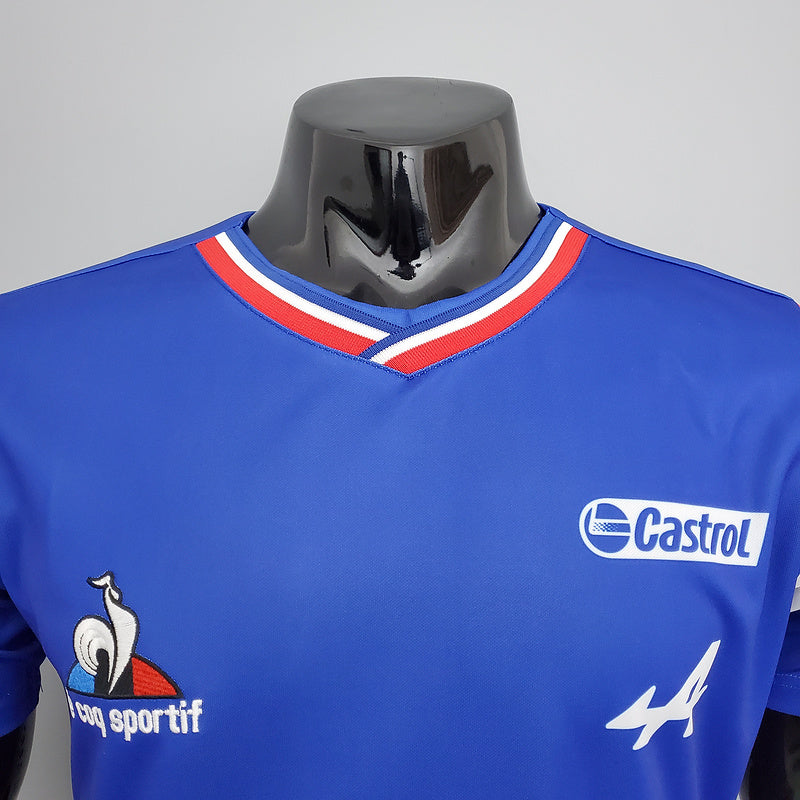 CAMISETA ALPINE TEAM - OCON - AZUL - FÓRMULA 1 - F1