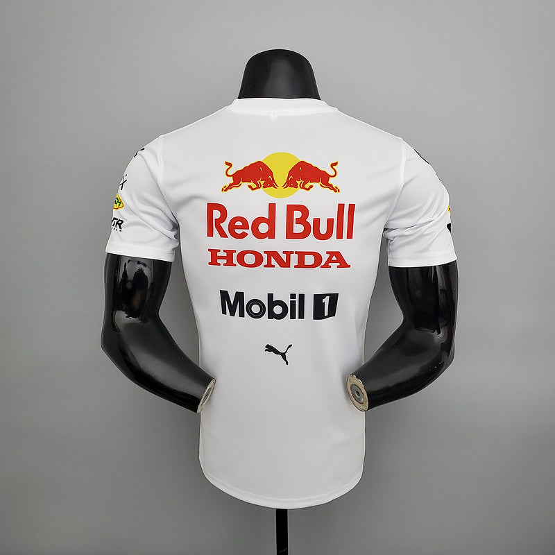 CAMISETA RED BULL RACING HONDA - BRANCA - FÓRMULA 1 - F1