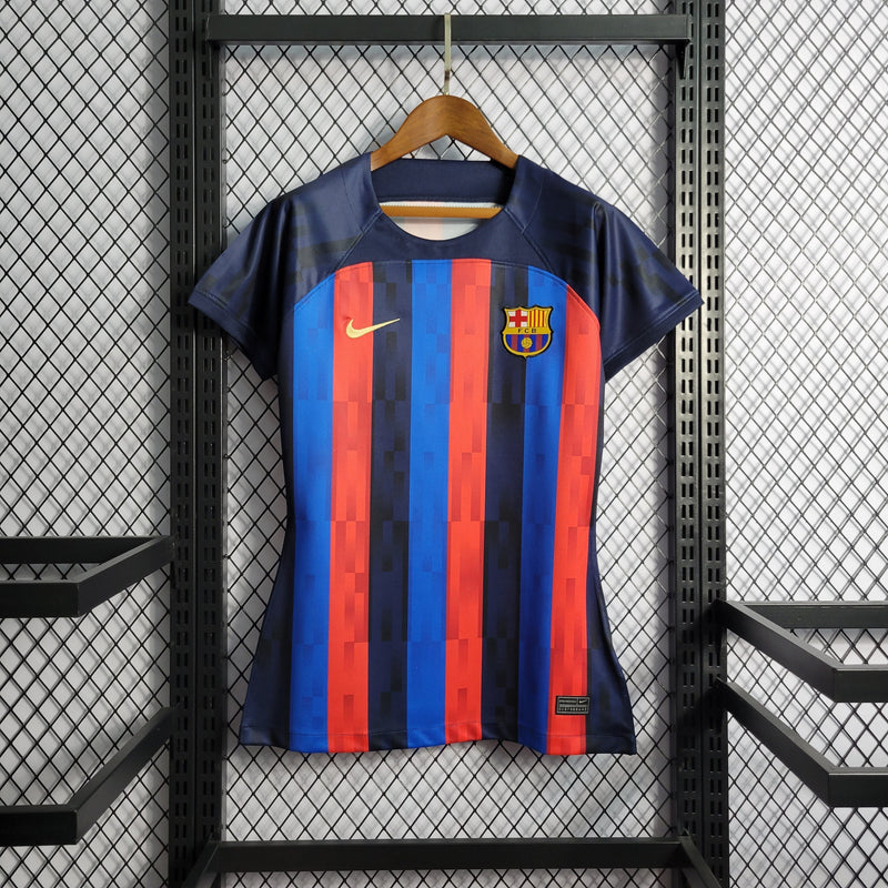 Camisa Barcelona 22/23 Versão Feminina