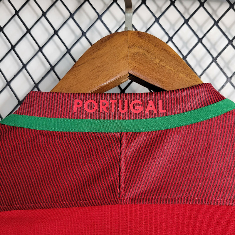 Camisa Portugal Retrô 2016 Torcedor Pro Masculina