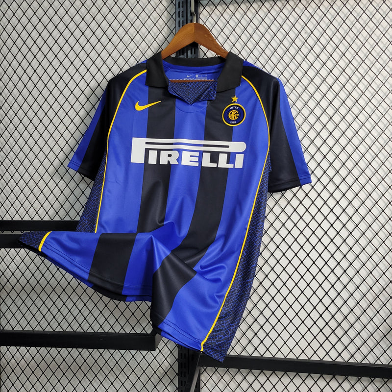 Camisa Inter De Milão 01/02 Retro