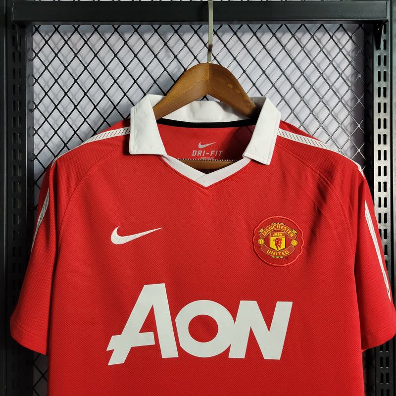 Camisa Manchester United 10/11 Retro