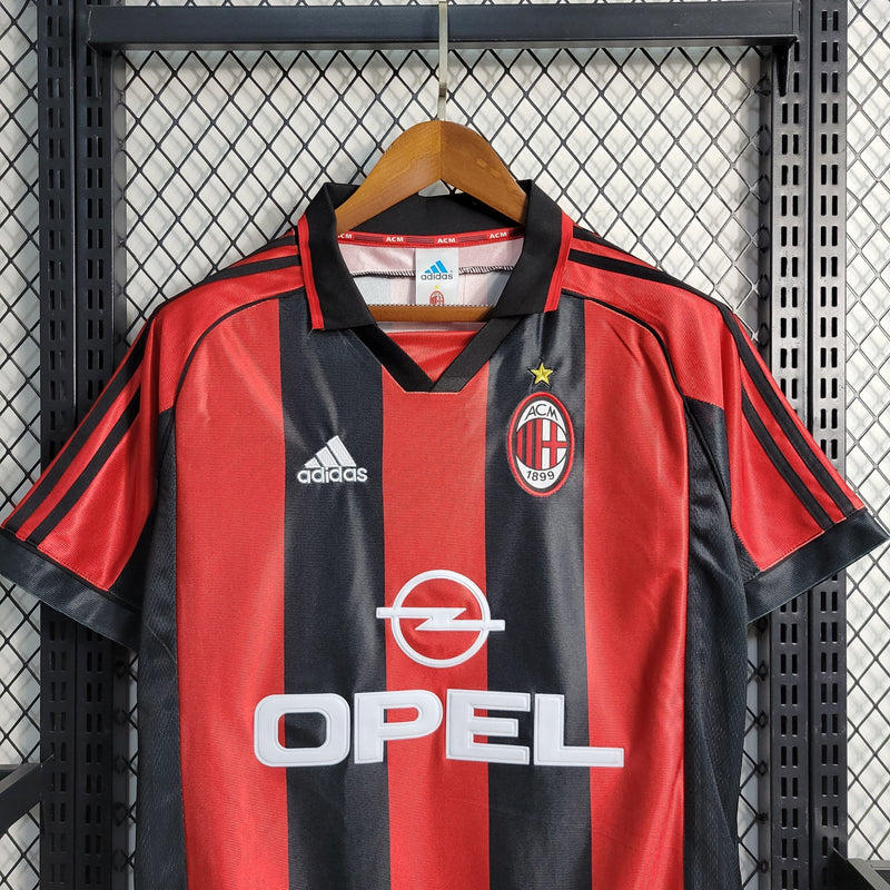 Camisa Milan 98/99 Retro