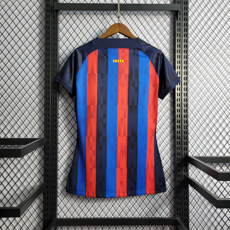 Camisa Barcelona 22/23 Versão Feminina