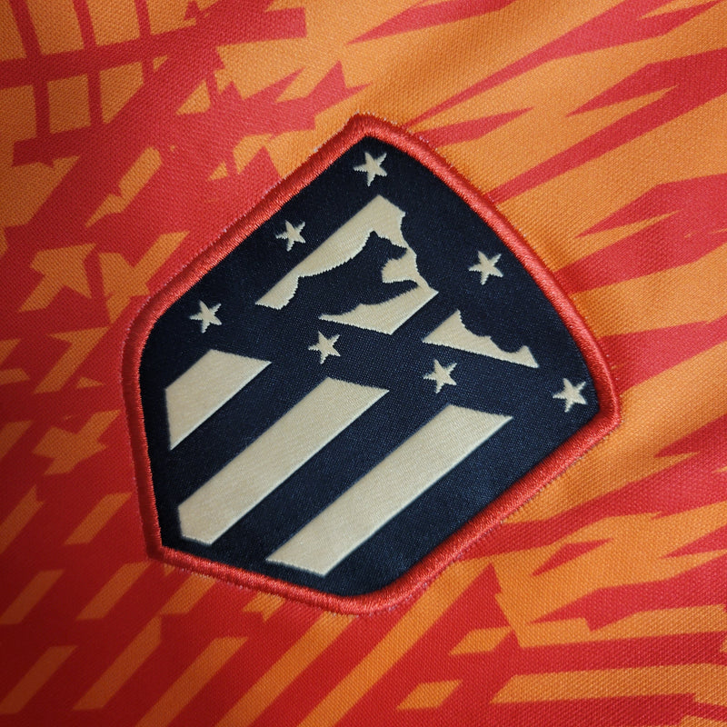 Camisa Pré-Jogo Atlético de Madrid 2022/23 - Laranja