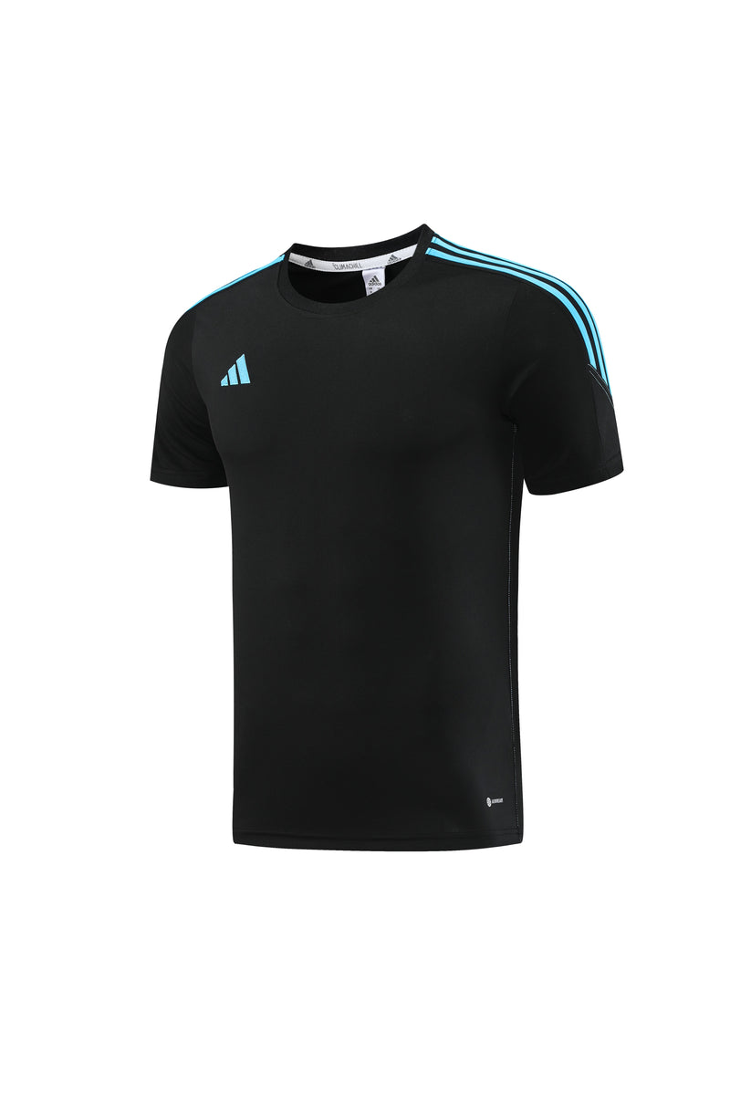 Conjunto Adidas Fitness Aero Masculino - Preto e Azul