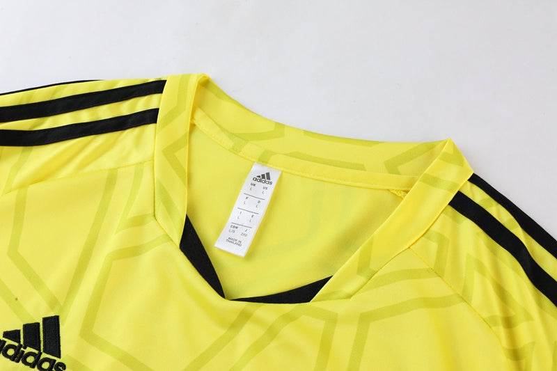 Conjunto Adidas Fitness Treino Masculino - Amarelo