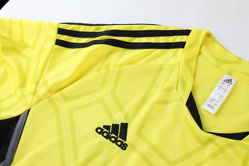 Conjunto Adidas Fitness Treino Masculino - Amarelo