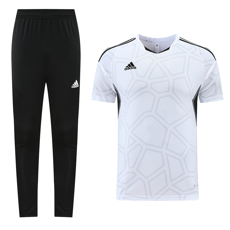 Conjunto Adidas Fitness Treino Masculino - Branco