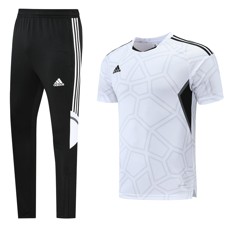 Conjunto Adidas Fitness Treino Masculino - Branco