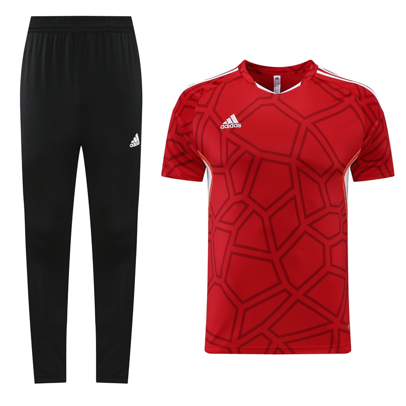 Conjunto Adidas Fitness Treino Masculino - Vermelho