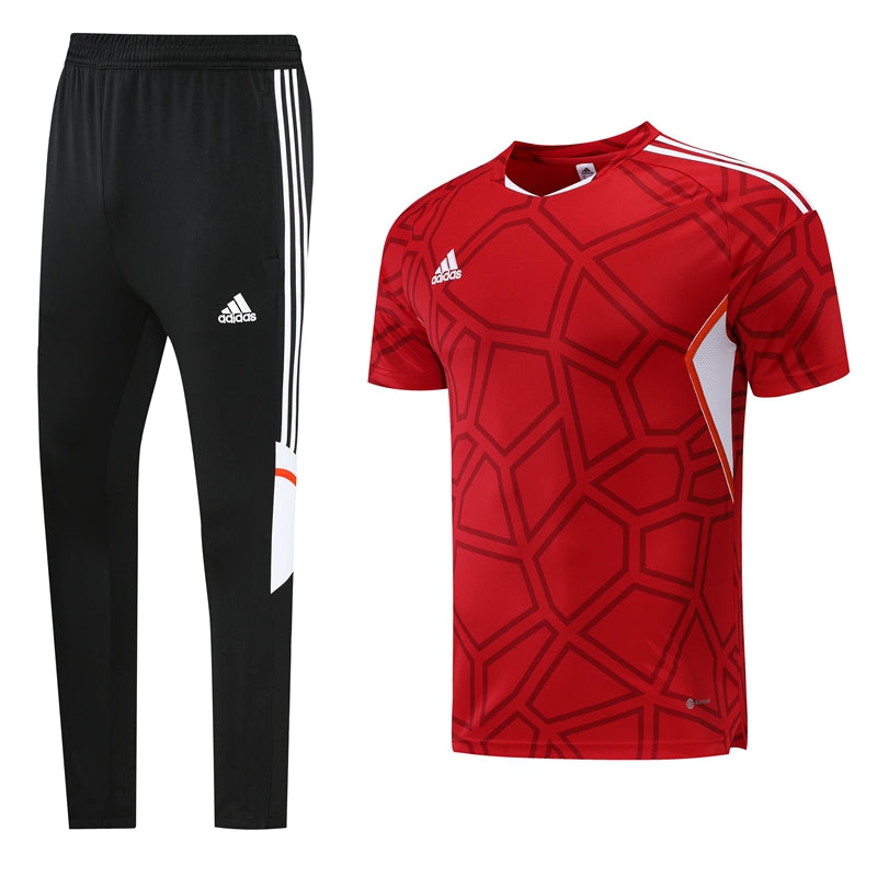 Conjunto Adidas Fitness Treino Masculino - Vermelho