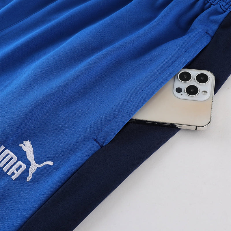 Conjunto Puma Fitness Treino Masculino - Azul