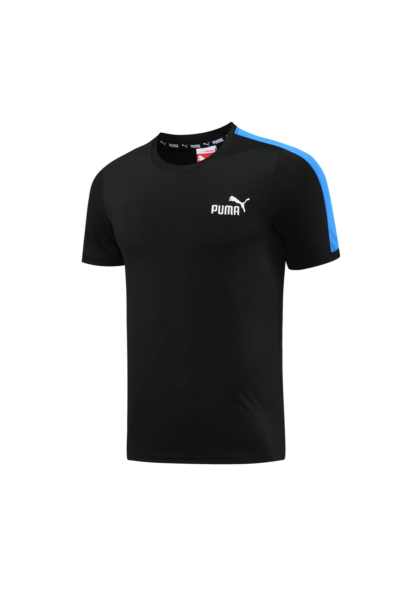 Conjunto Puma Fitness Treino Masculino - Preto e Azul