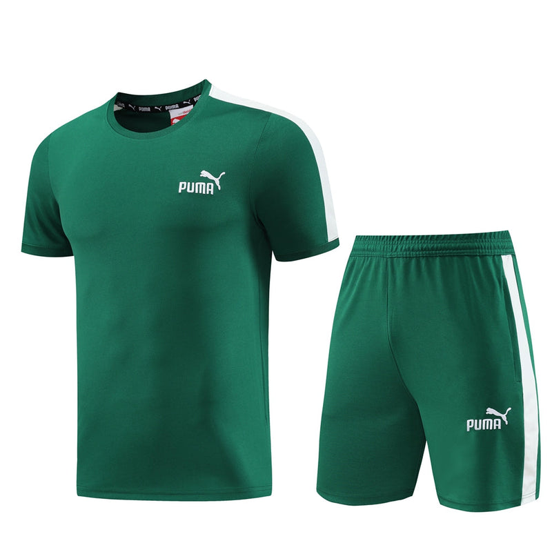 Conjunto Puma Fitness Treino Masculino - Verde