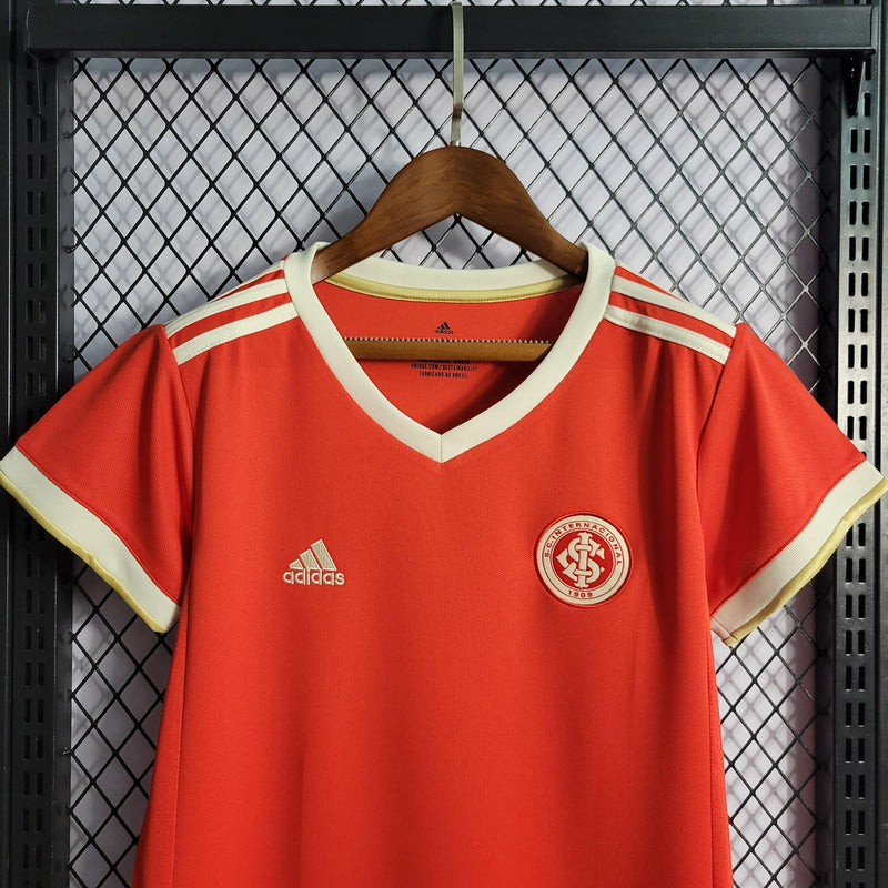 Camisa Oficial do Internacional - 22/23 - Feminina - Versão Torcedor - Personalizável