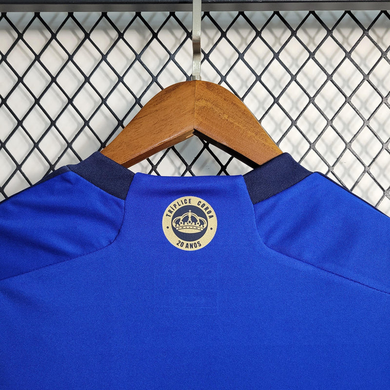 Camisa Oficial do Cruzeiro - 23/24 - Versão Torcedor - Personalizável