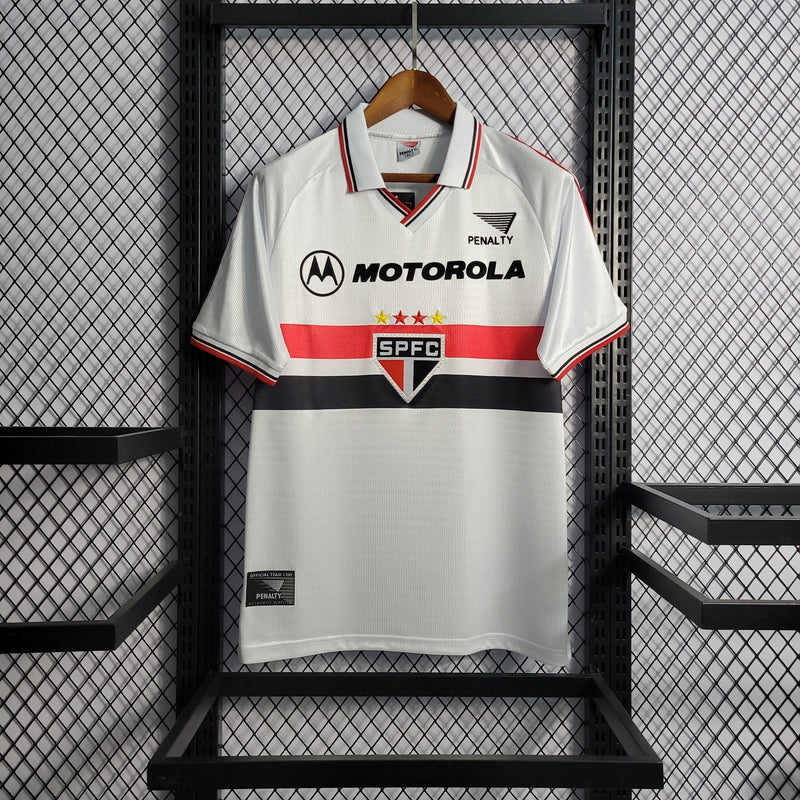 Camisa São Paulo Retrô 2000 Torcedor Pro Masculina