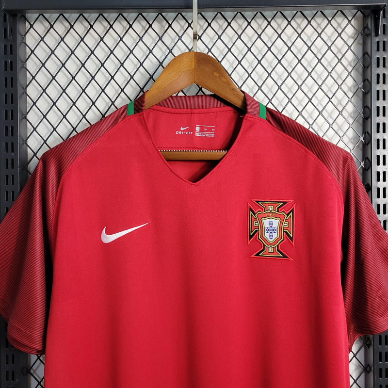 Camisa Portugal Retrô 2016 Torcedor Pro Masculina