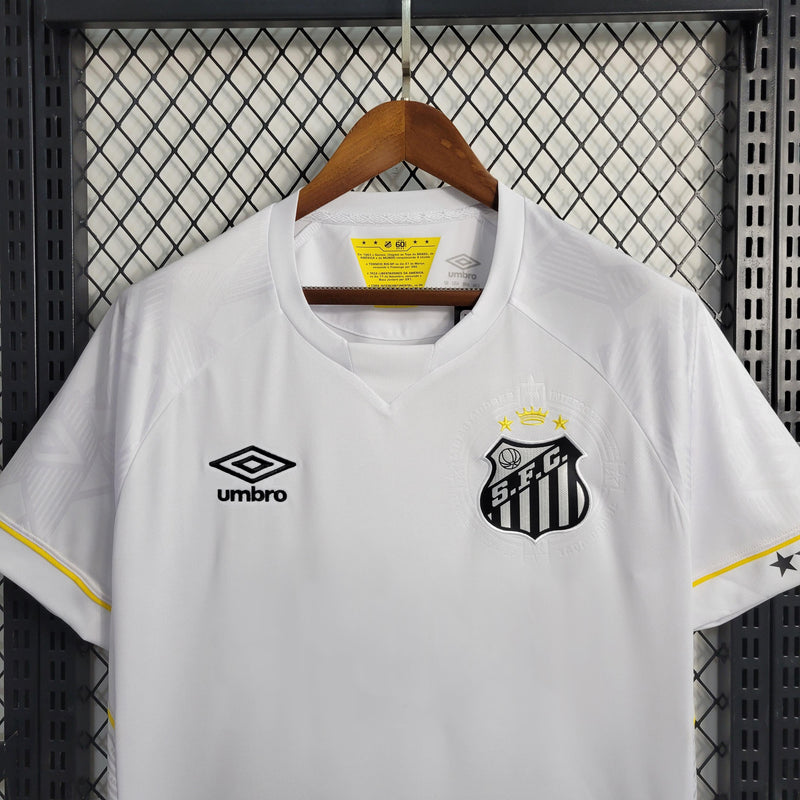 Camisa Oficial do Santos - 23/24 - Versão Torcedor - Personalizável - Home