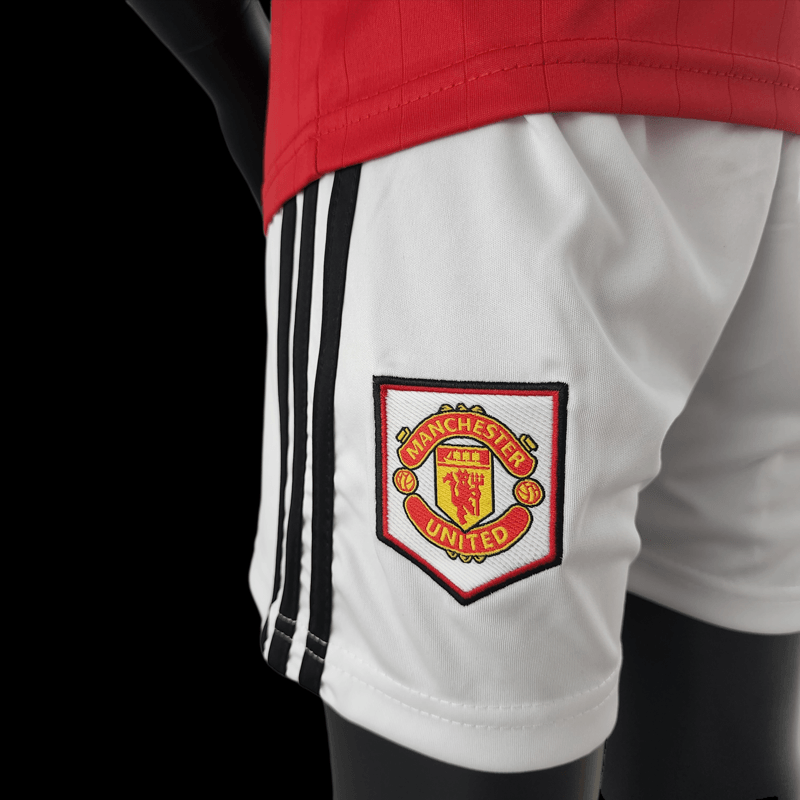 Kit Infantil Manchester United I 2022