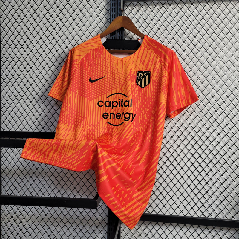 Camisa Pré-Jogo Atlético de Madrid 2022/23 - Laranja