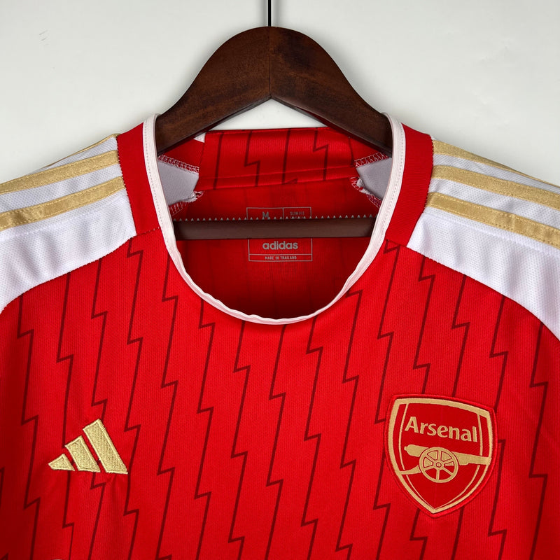 Camisa Arsenal I 23/24 (Manga Longa) - Masculina