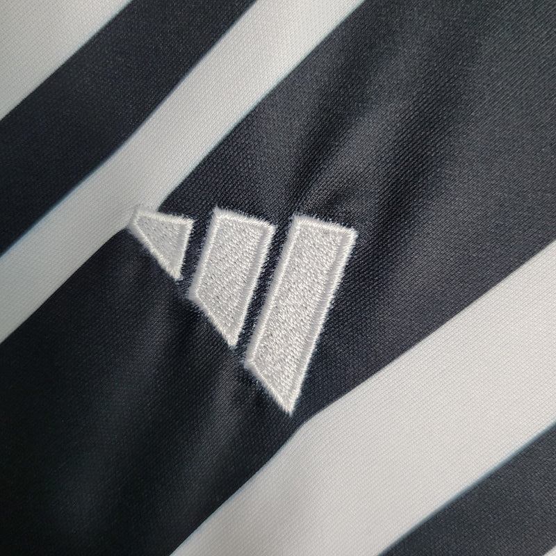 Kit Infantil Atlético Mineiro I 23/24 Adidas - Preto e Branco