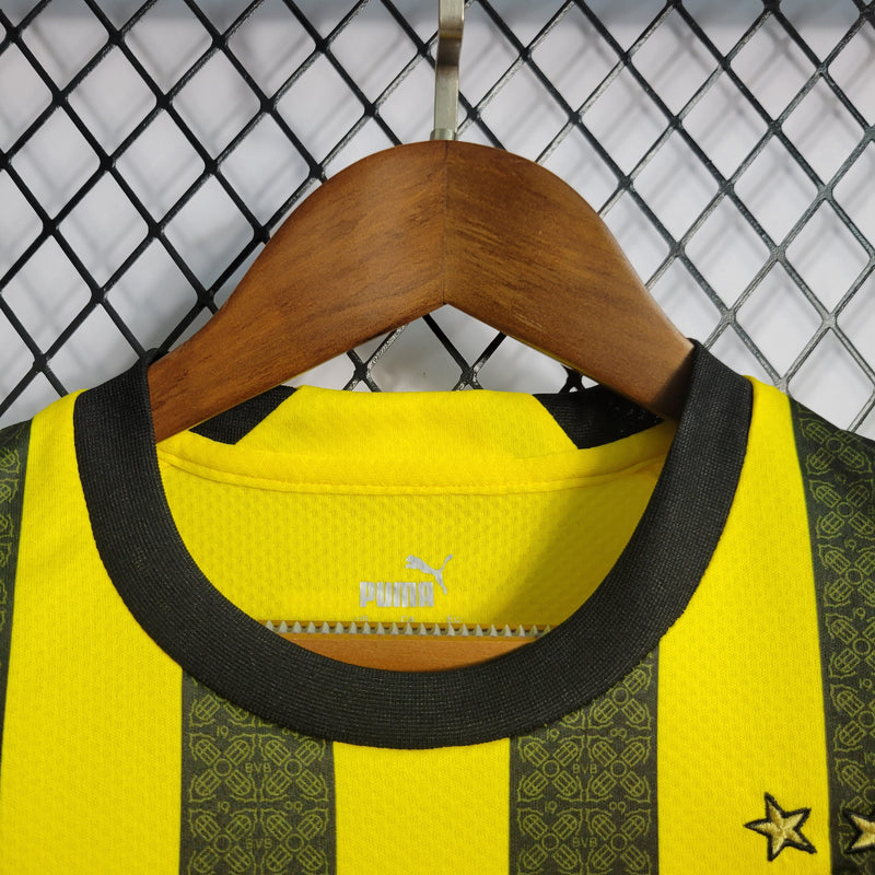 Kit Infantil Borussia Dortmund I 22/23 Puma - Amarela