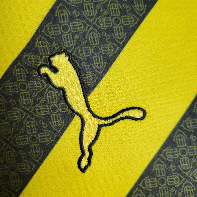 Kit Infantil Borussia Dortmund I 22/23 Puma - Amarela