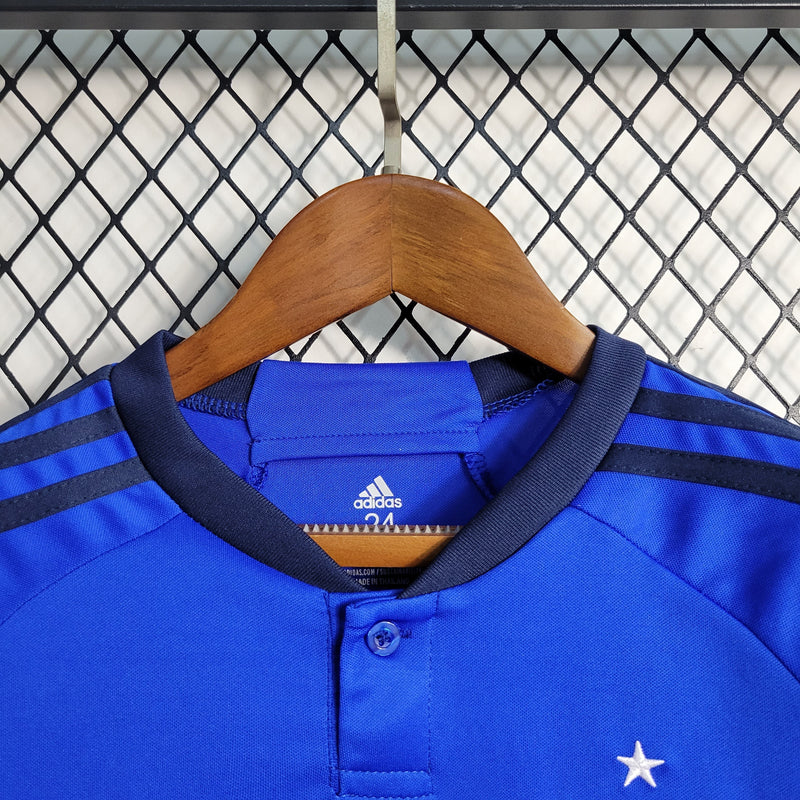 Kit Infantil Cruzeiro I 23/24 Adidas - Azul